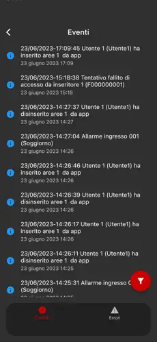 Old events