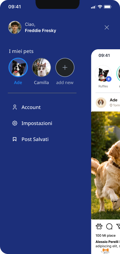 Menu screen